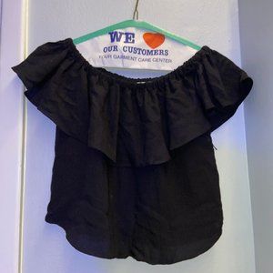 cute off shoulder shirt